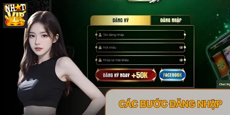 Biểu mẫu đăng nhập trên phiên bản Web